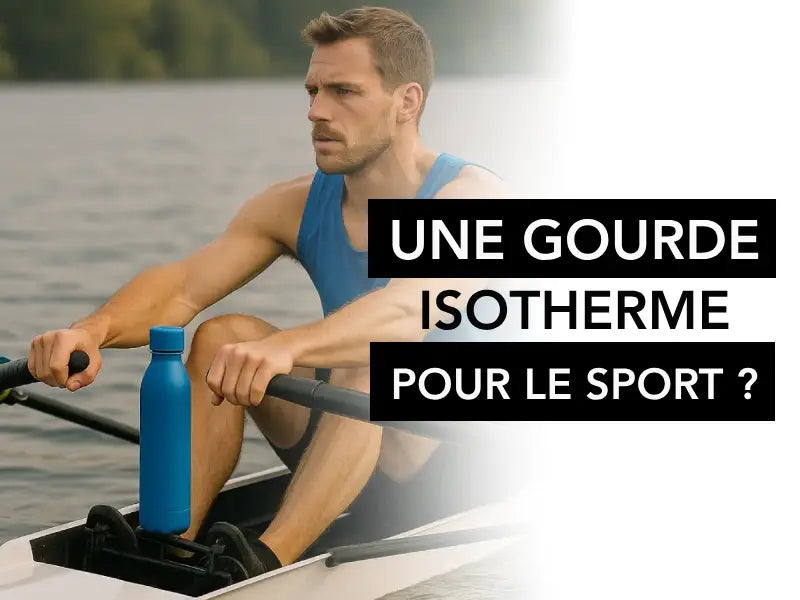une gourde isotherme pour le sport
