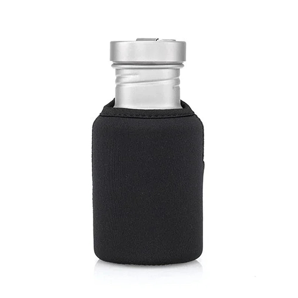 Gourde titane avec housse 400ml