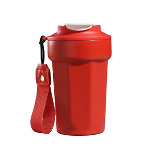 gourde gobelet rouge isotherme design