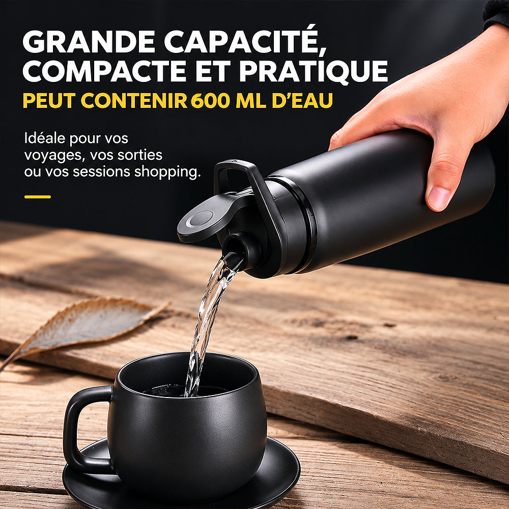 gourde 600ml compacte isotherme