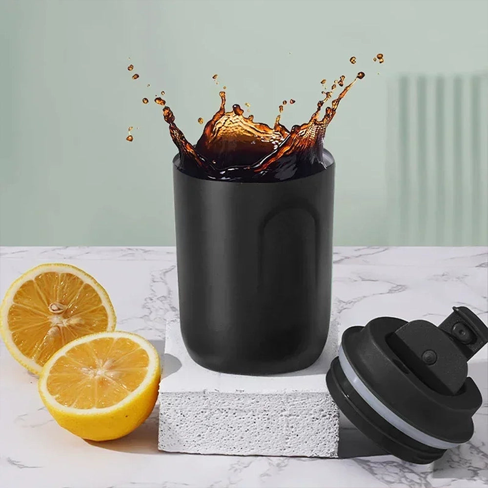 gourde inox noir isotherme