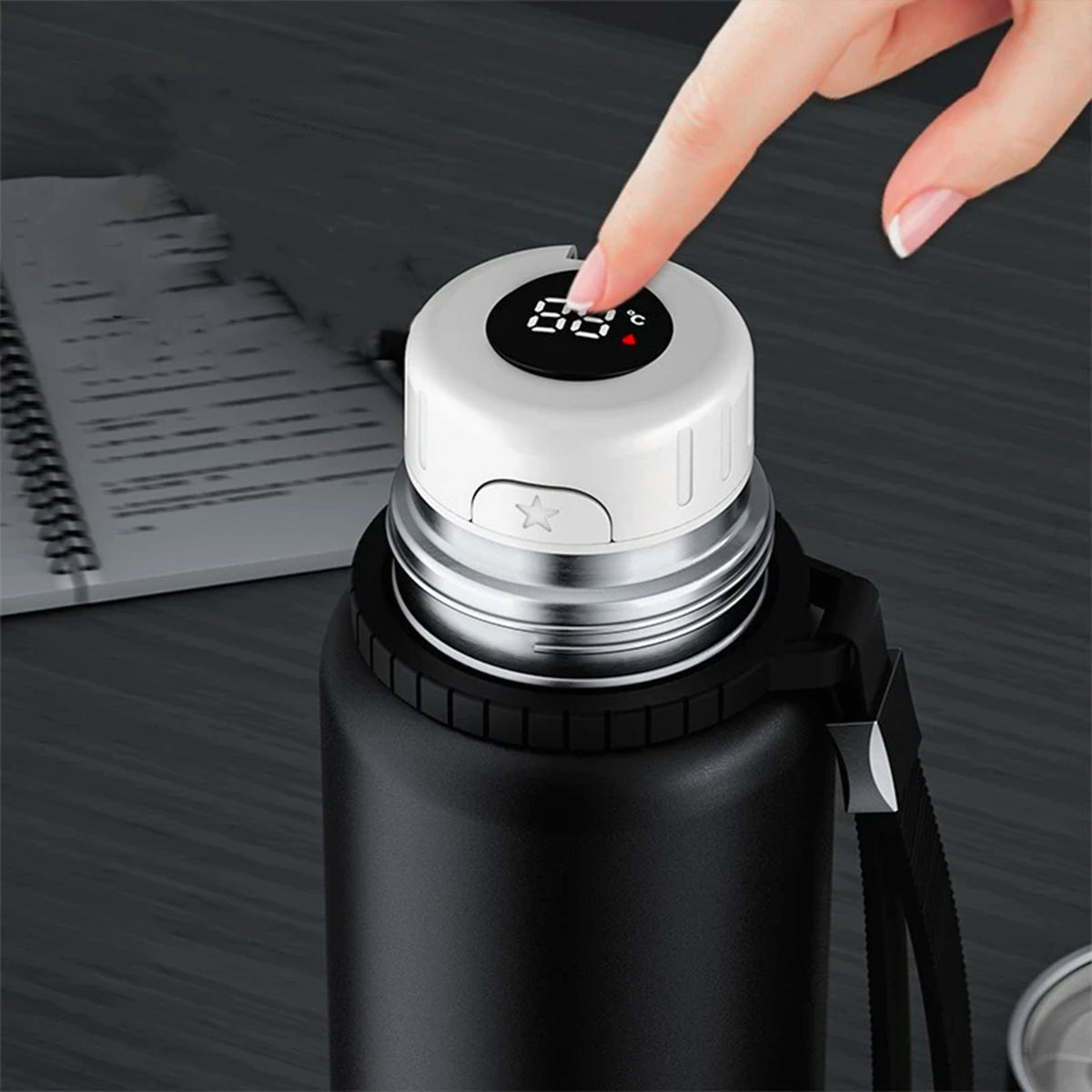 gourde intelligente de 2 litre