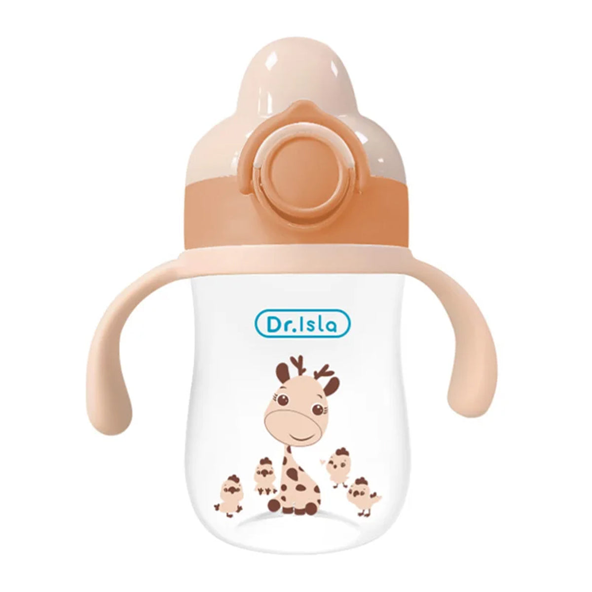 gourde rose girafe enfant