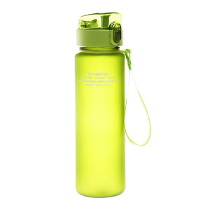 gourde verte de sport