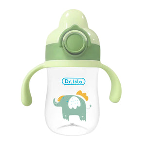 gourde verte enfant avec poignée