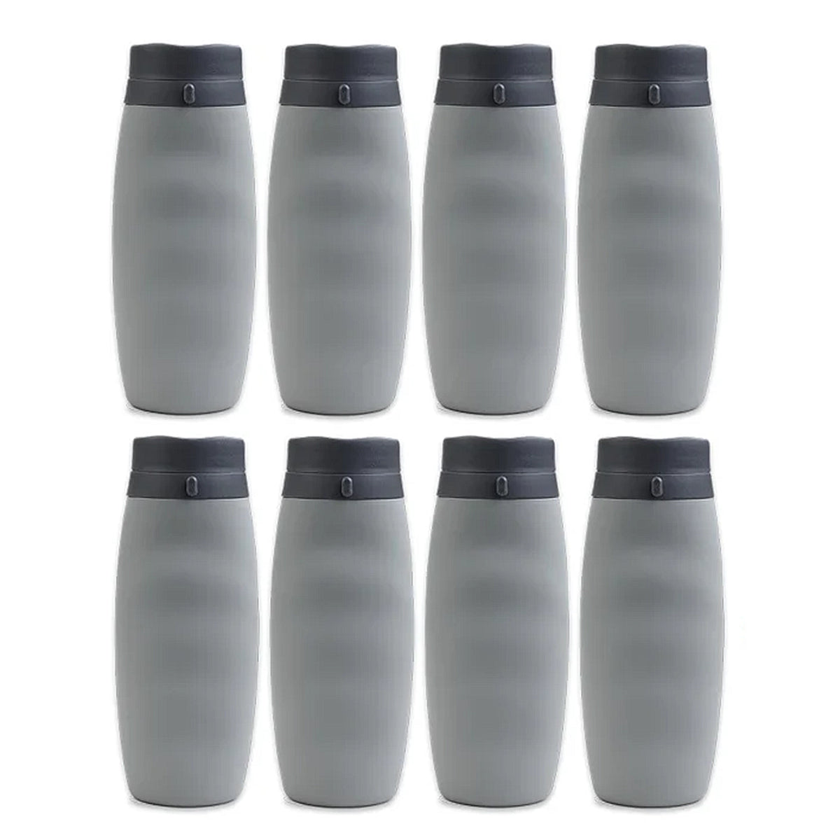 pack de gourde souple grise 600ml