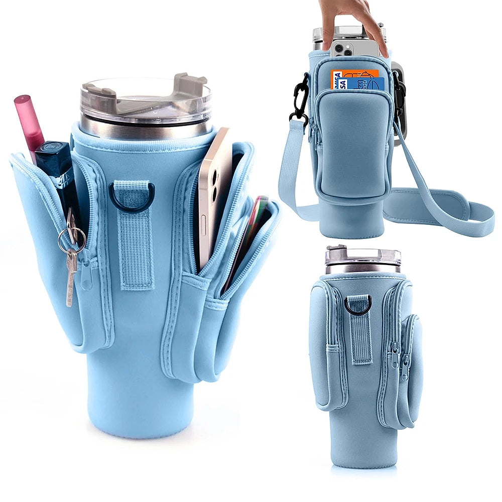 sac de gourde avec poche et sangle