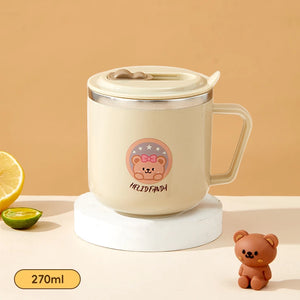 tasse gourde avec paille pour enfant