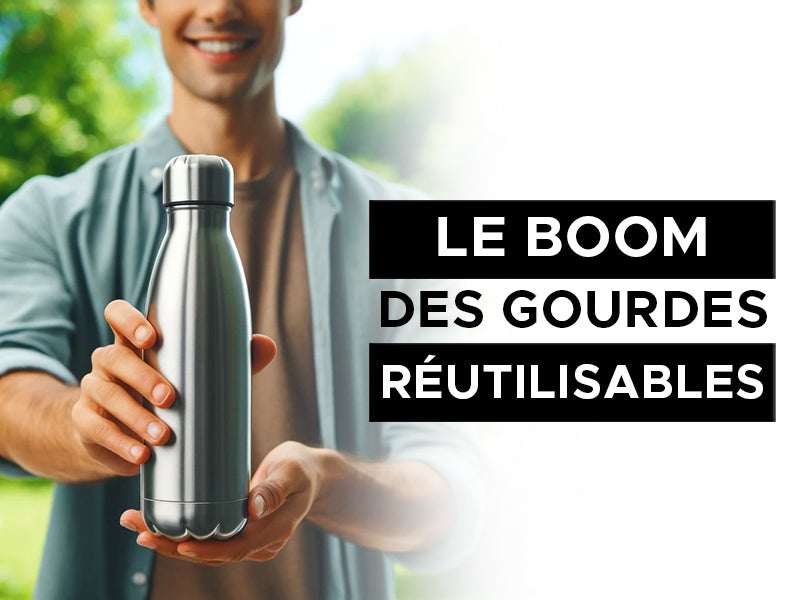 Le boom des gourdes réutilisables