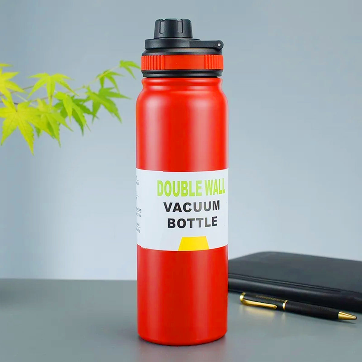 Bouteille isotherme rouge