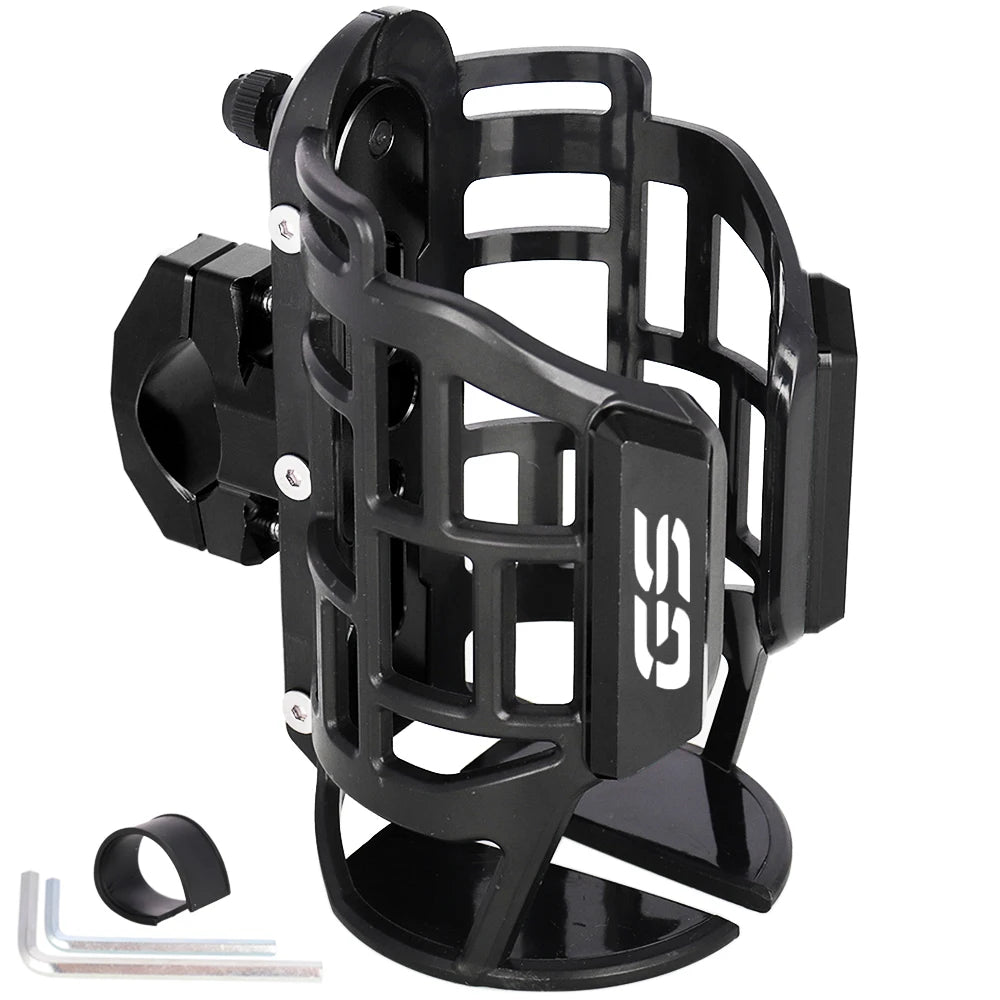 Support bouteille noire pour quad