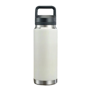 gourde blanche en acier inoxydable
