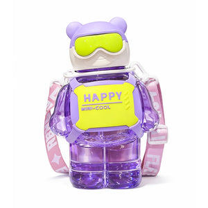 gourde enfant astronaute violet