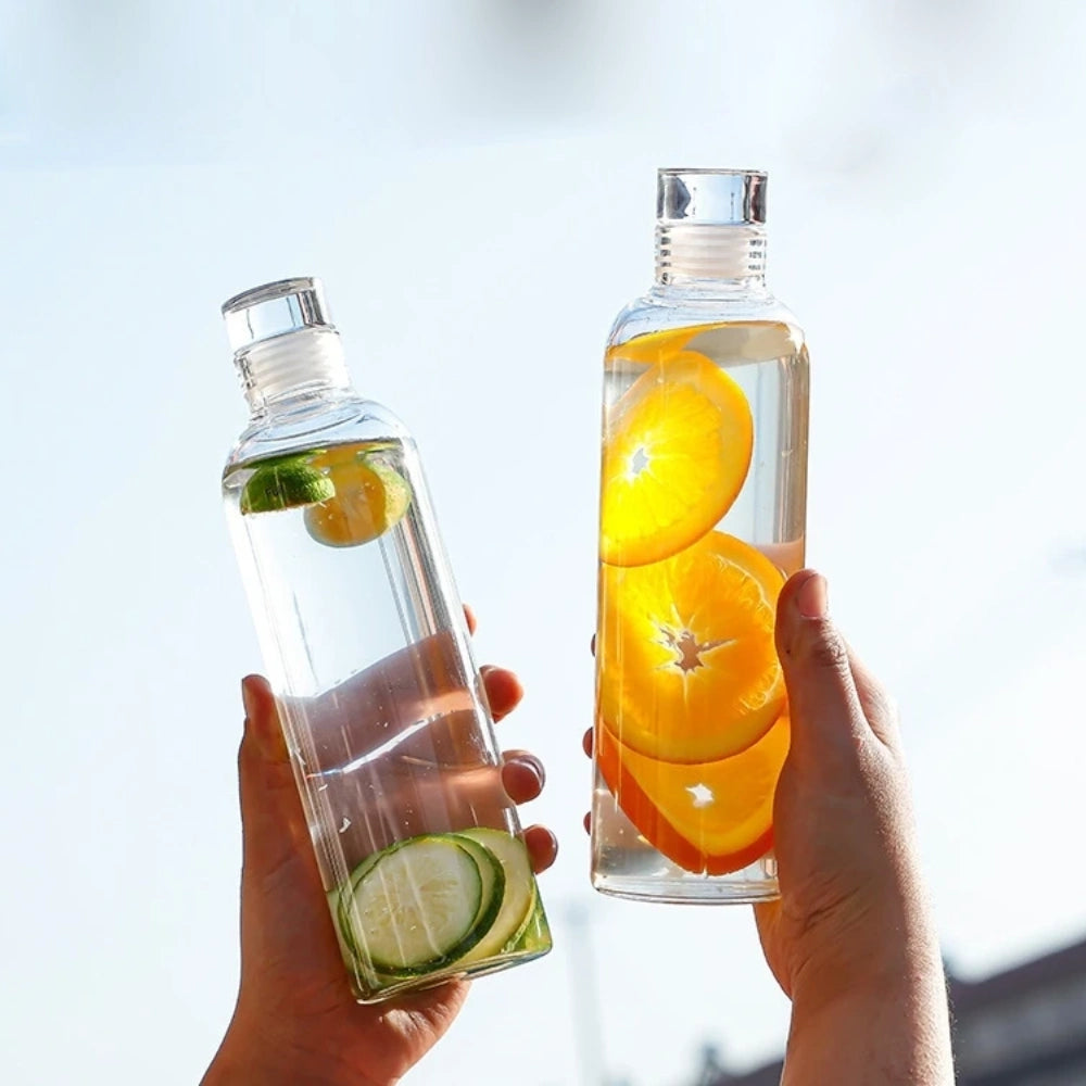 gourde en verre bouteille simple