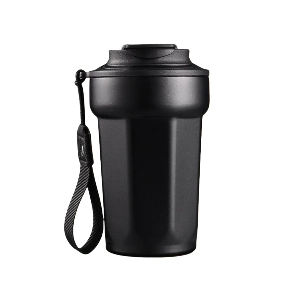gourde gobelet isotherme noir design