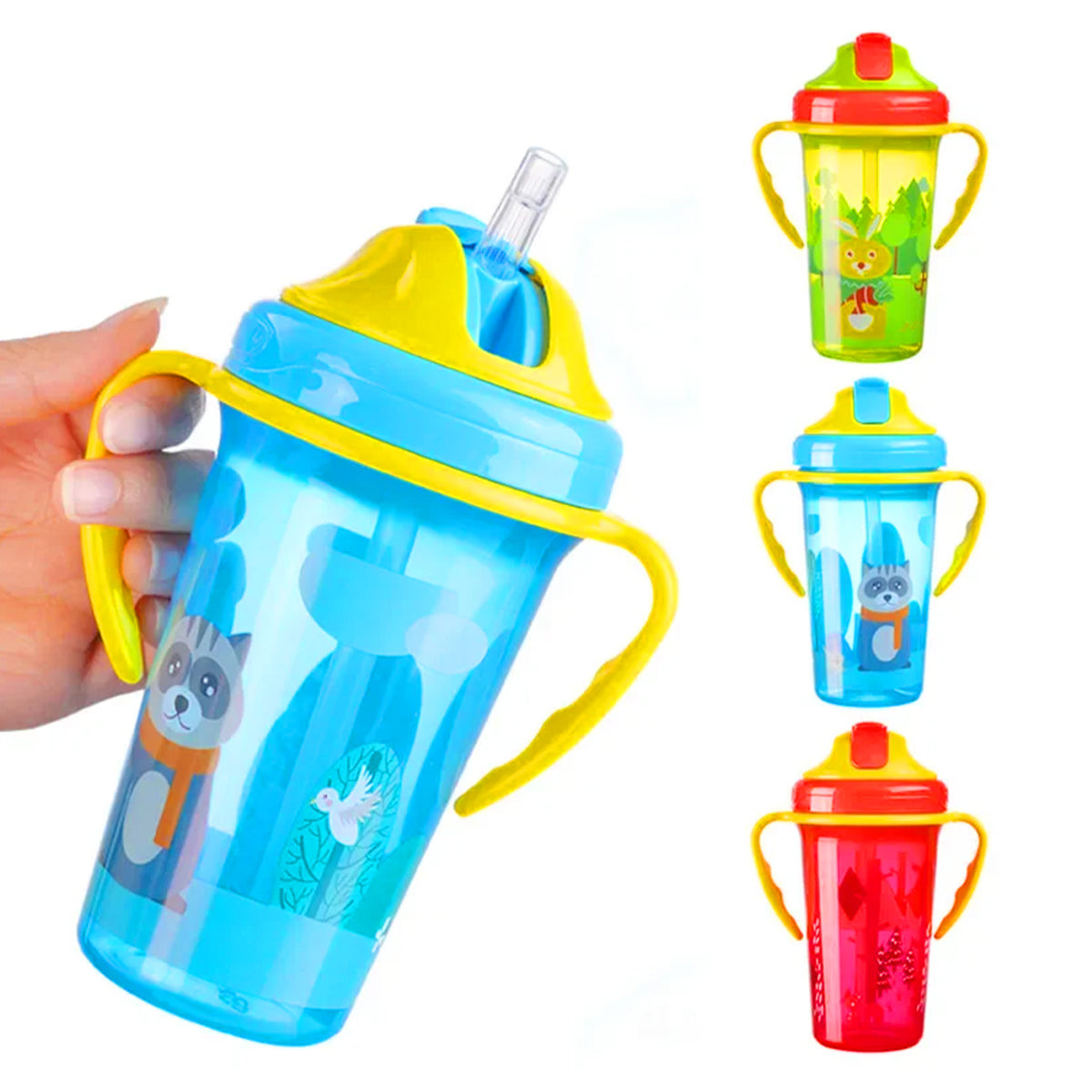 gourde pour enfant avec paille pour le gouter