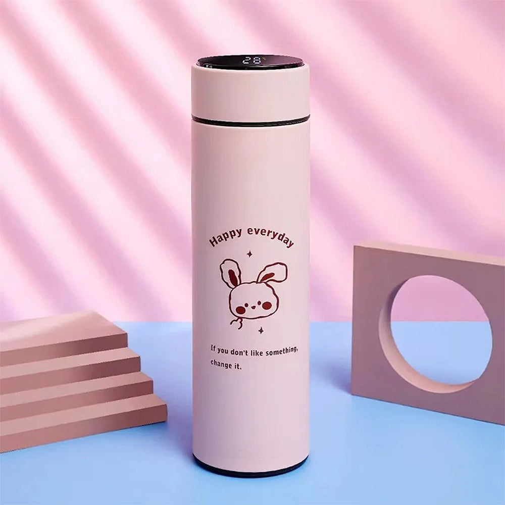 gourde rose intelligente lapin pour enfant