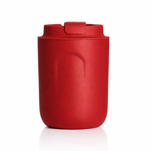 gourde tasse thermos rouge 380ml