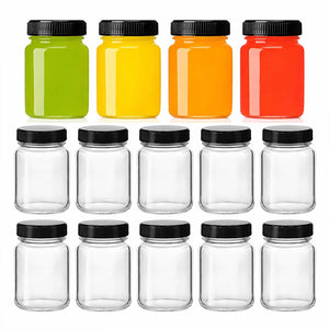 mini gourde shot en verre 60ml